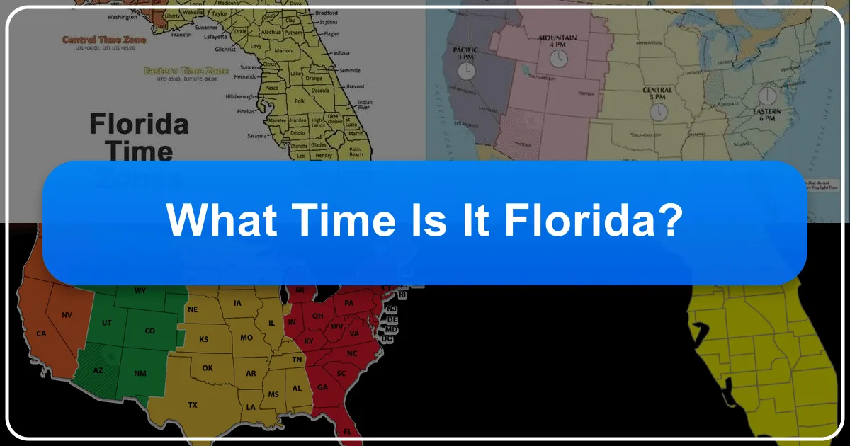 What Time Is It, Florida? Unveiling the Sunshine State's Timeless Appeal