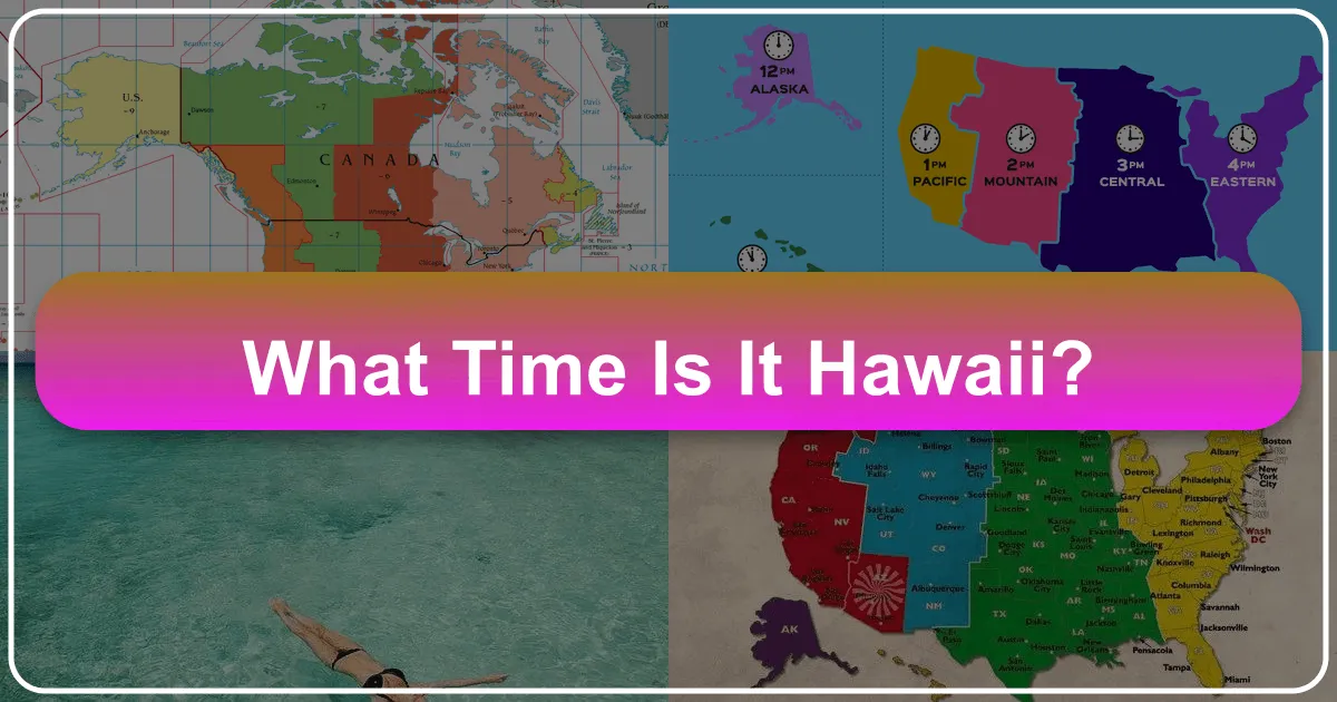 What Time Is It Hawaii: Your Ultimate Guide to Island Time