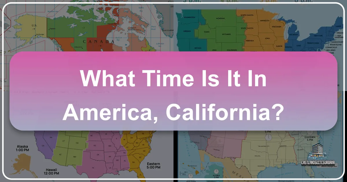 What Time Is It In America California