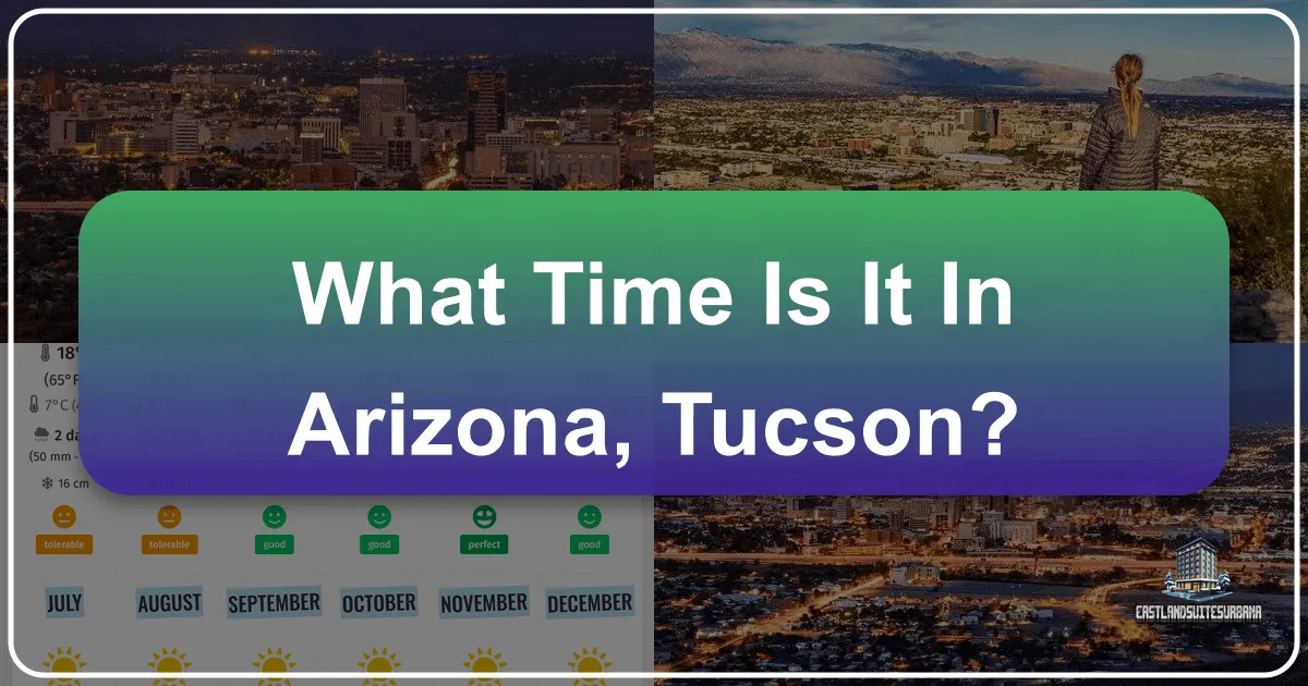 What Time Is It in Arizona Tucson?