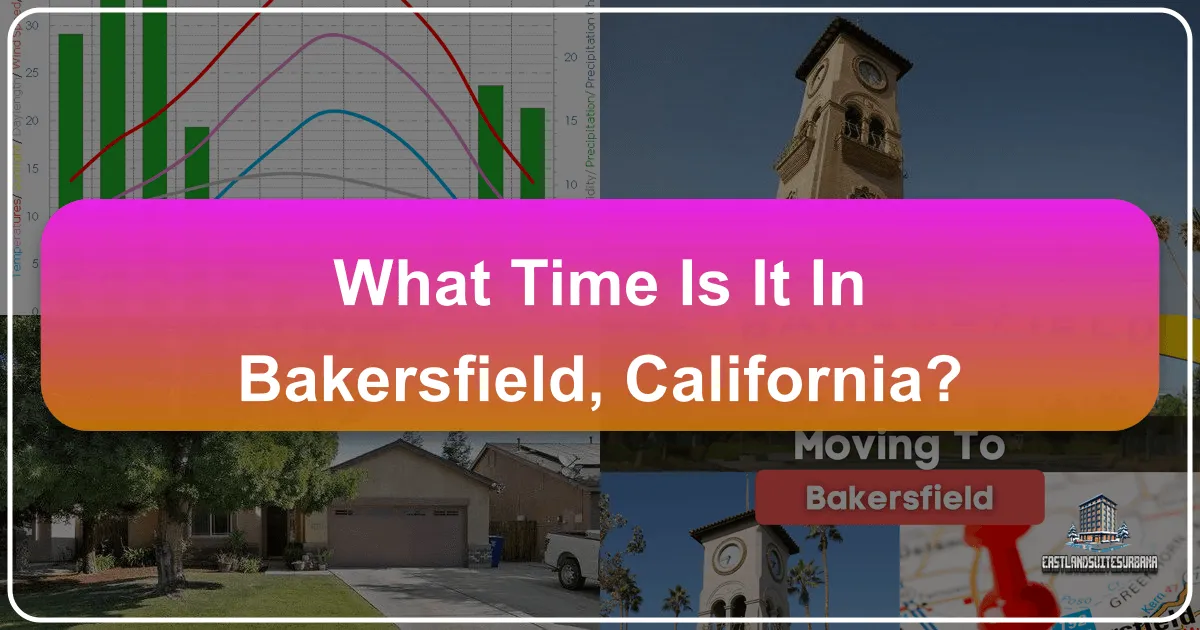 What Time Is It In Bakersfield, California?