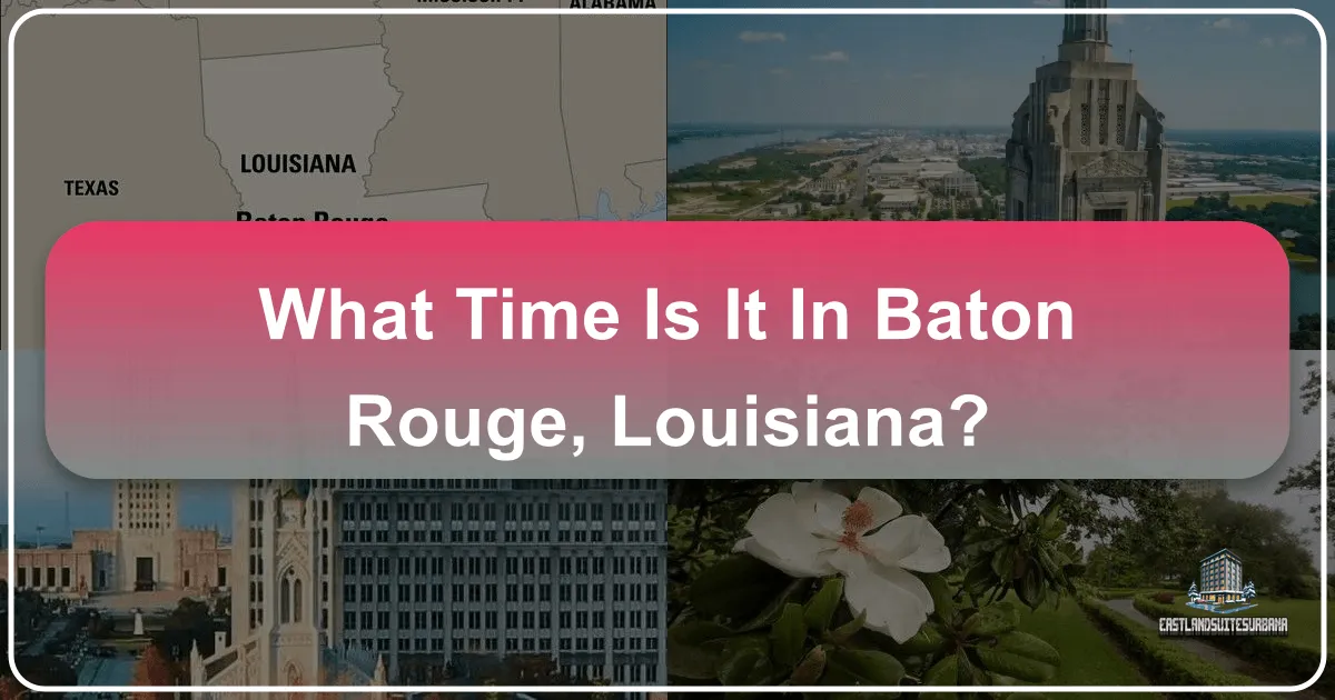 Baton Rouge Time: A Guide to Its Charm, Culture, and Clock