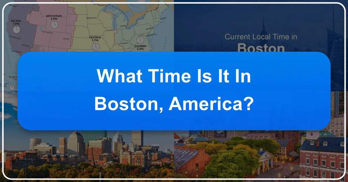 what time is it in boston america