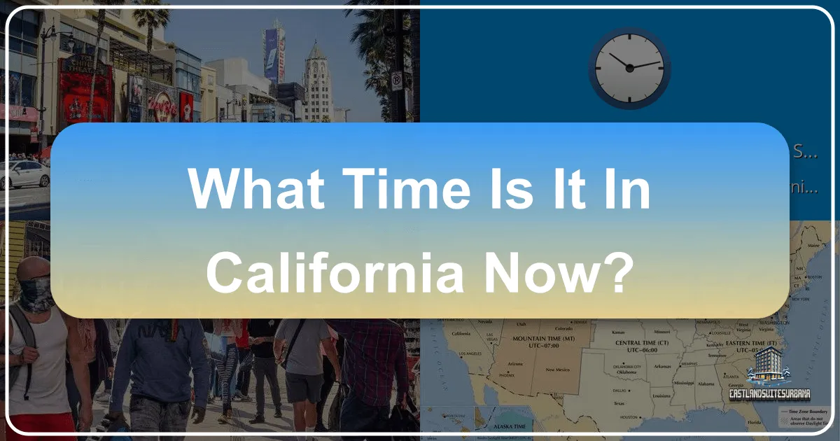 What Time Is It in California Now? Unveiling the Golden State's Timeless Allure