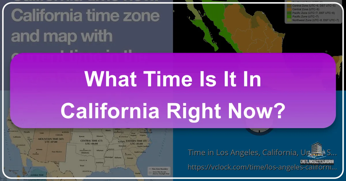 What Time Is It in California Right Now?