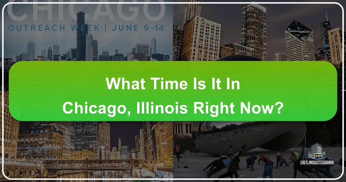 What Time Is It In Chicago, Illinois Right Now?