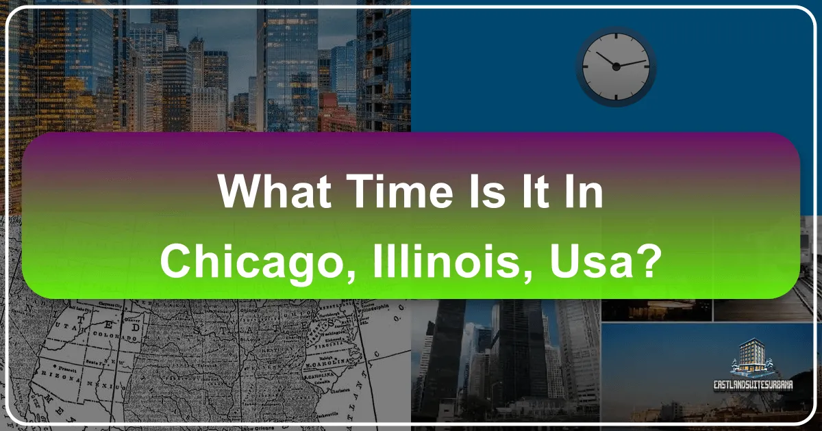 What Time Is It In Chicago, Illinois, USA? Your Guide to Time Zones, Travel, and the Windy City's Rhythms