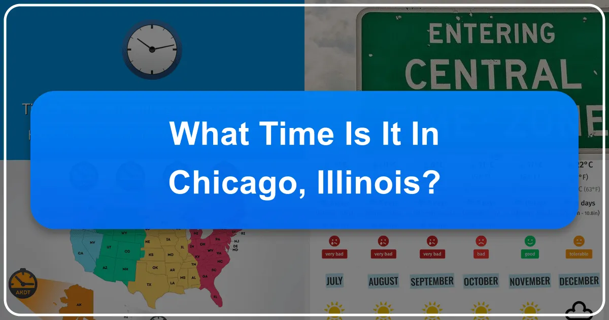 what time is it in chicago illinois