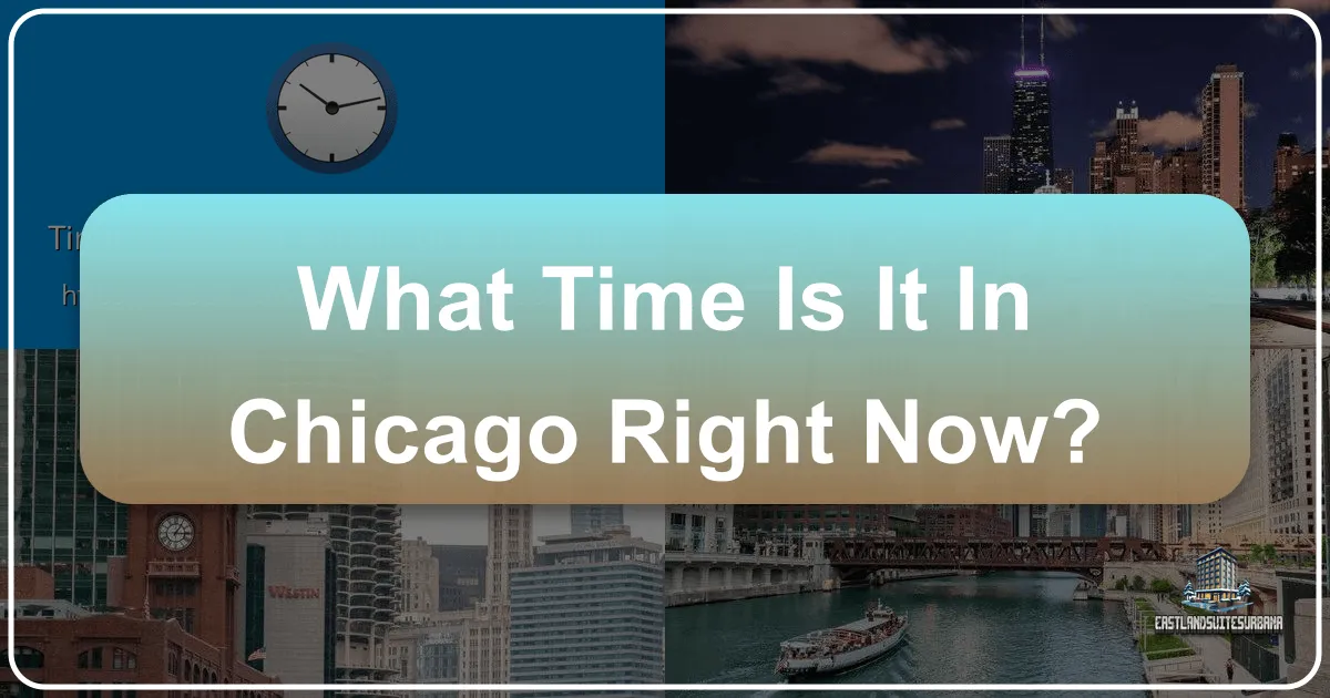 What Time Is It In Chicago Right Now? Navigating Time Zones for Your Perfect Windy City Adventure