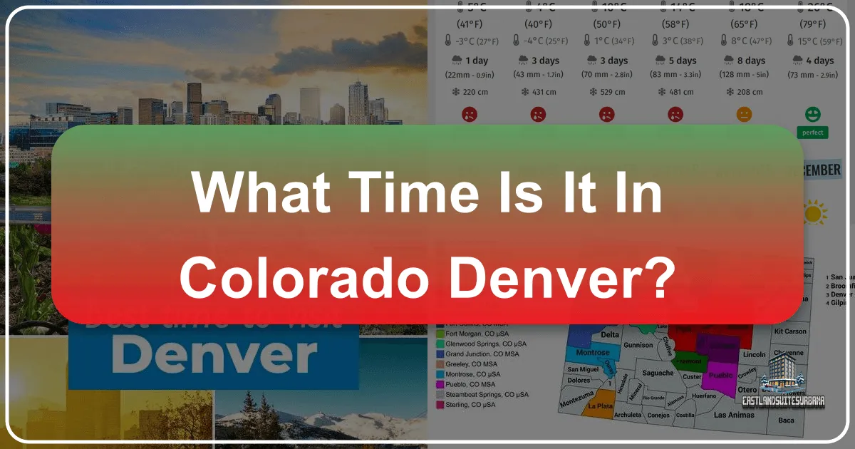 What Time Is It In Colorado Denver?