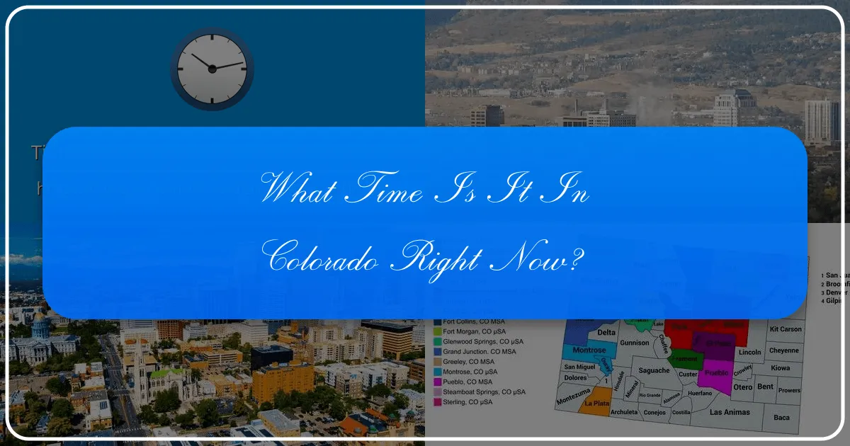 What Time Is It In Colorado Right Now?