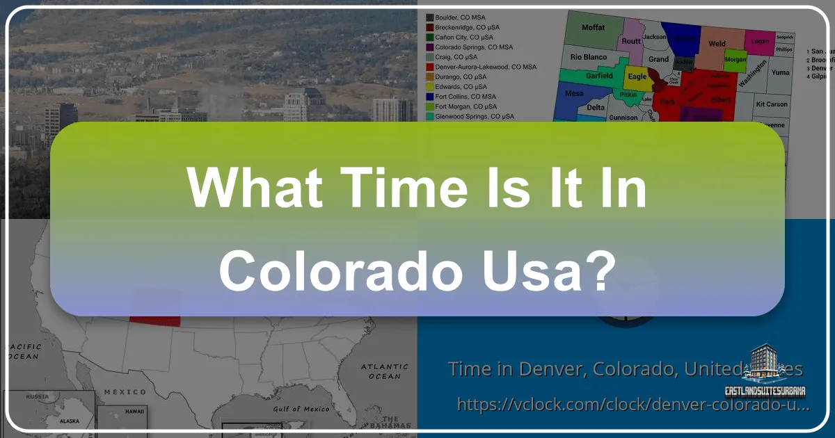 What Time Is It In Colorado Usa?
