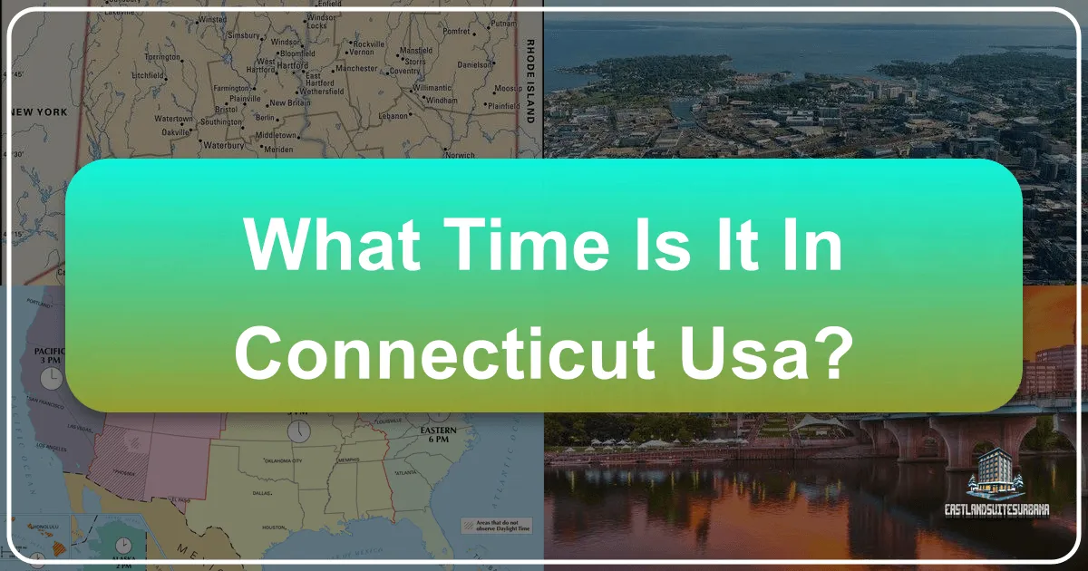 What Time Is It In Connecticut Usa?