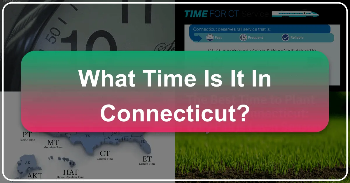what time is it connecticut