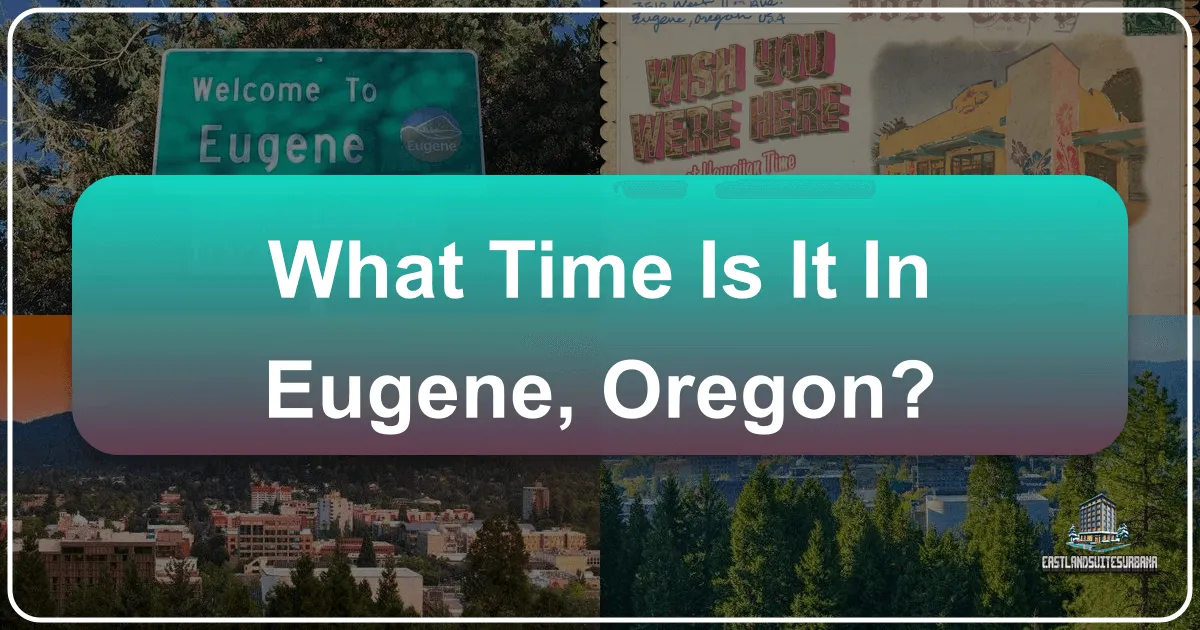 What Time Is It In Eugene, Oregon?