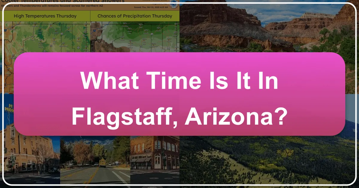 What Time Is It In Flagstaff Arizona