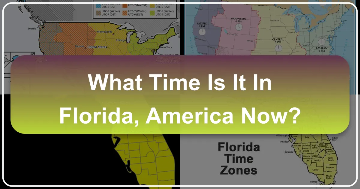 What Time Is It In Florida America Now