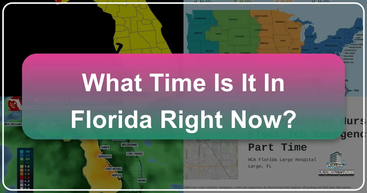 What Time Is It In Florida Right Now? Navigating the Sunshine State's Time Zones for a Perfect Trip
