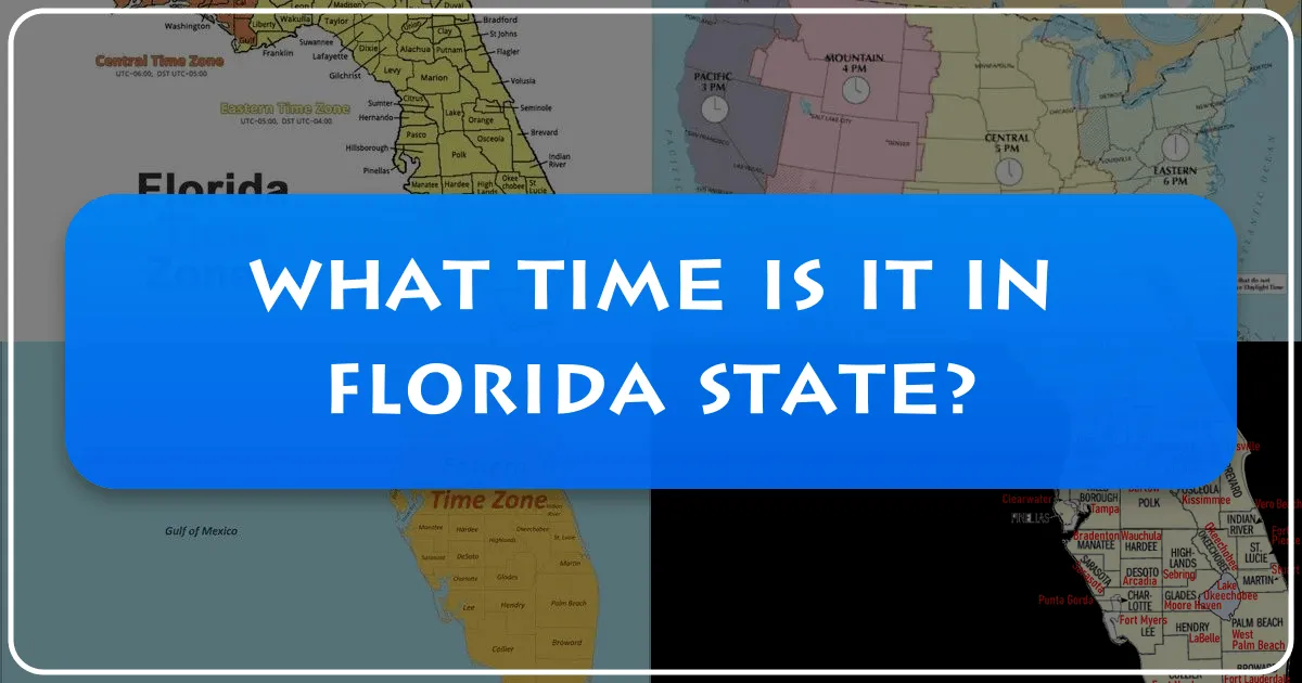 What Time Is It In Florida State?