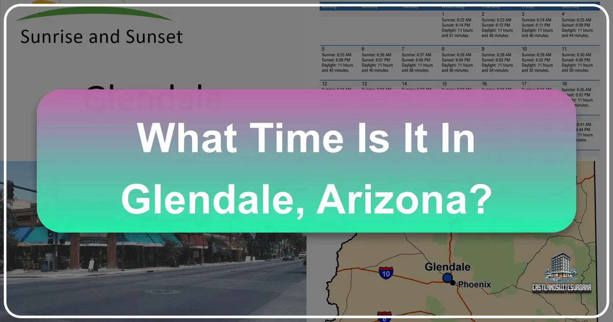 What Time Is It In Glendale Arizona
