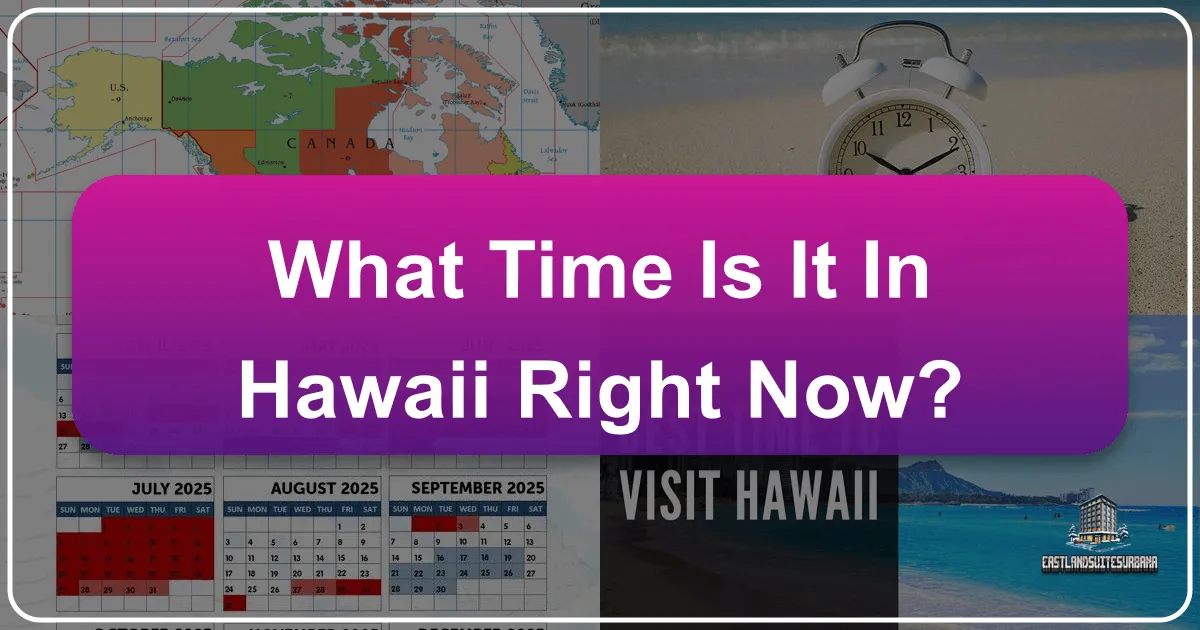What Time Is It in Hawaii Right Now? Navigating Time Zones for Your Perfect Island Getaway