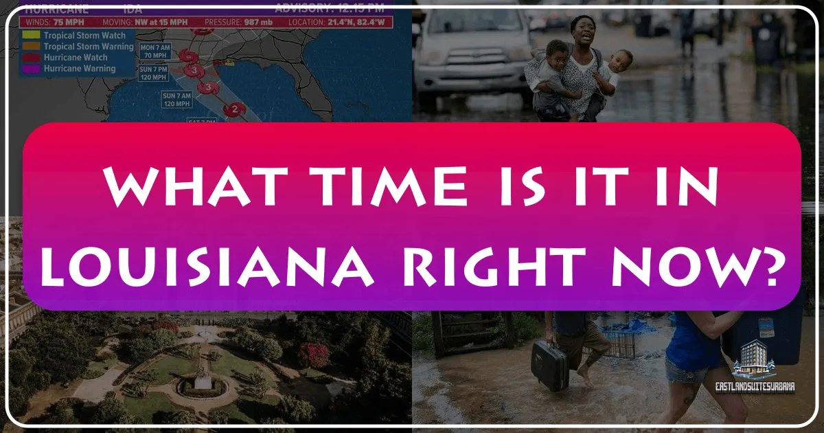 What Time Is It In Louisiana Right Now?