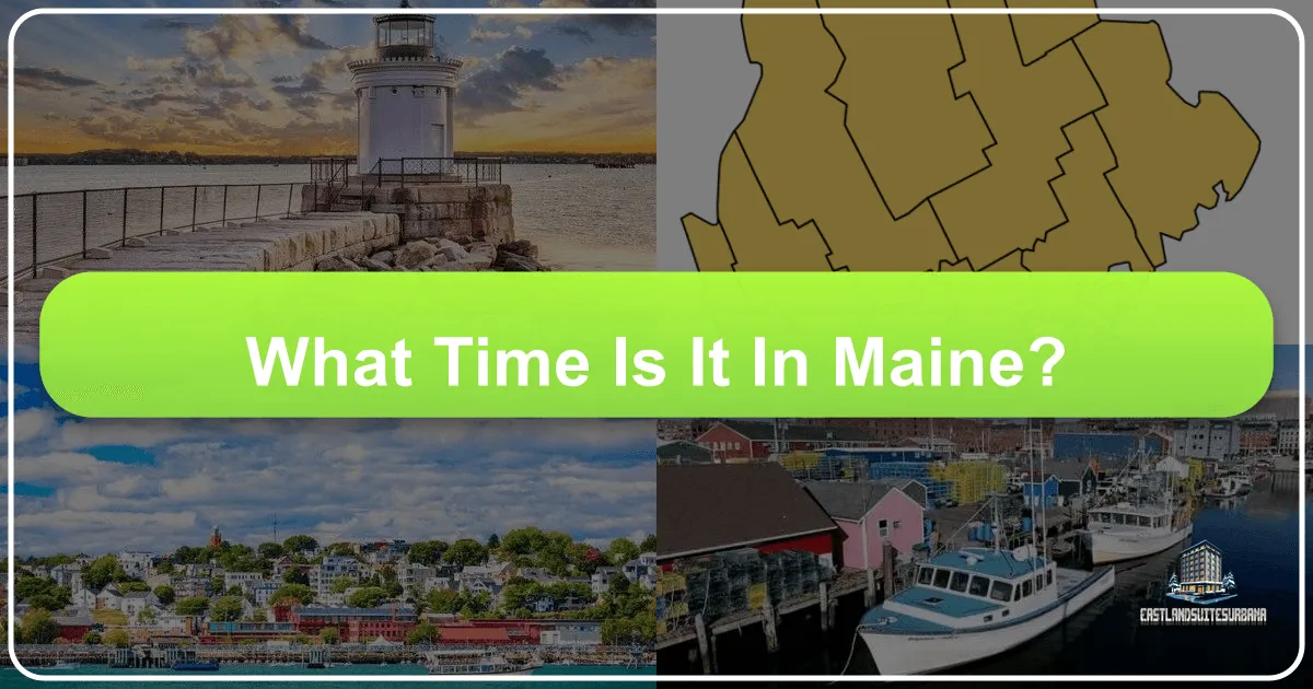 What Time is in Maine