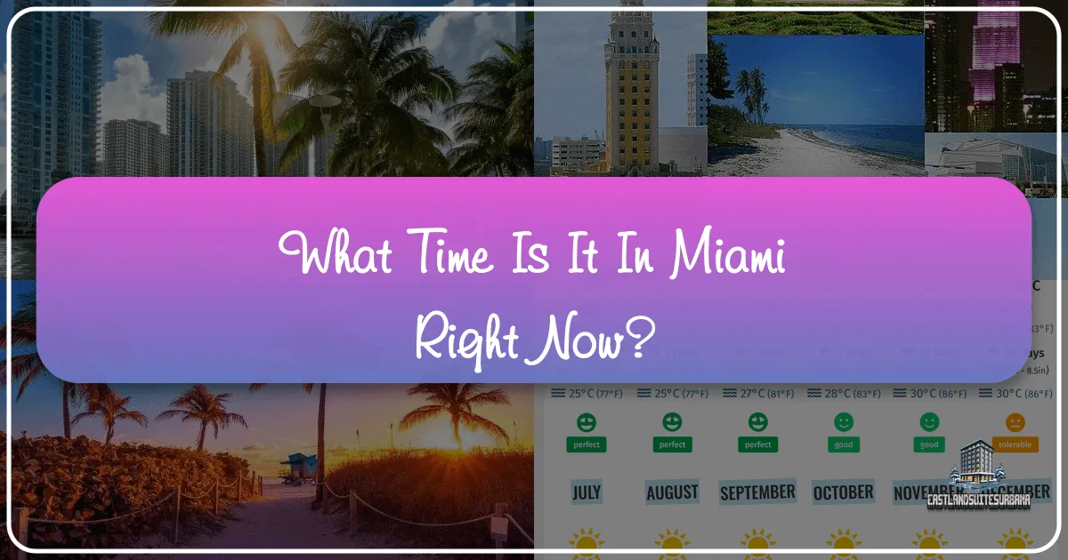 What Time Is It in Miami Right Now? Your Ultimate Guide to Timing Your Tropical Escape