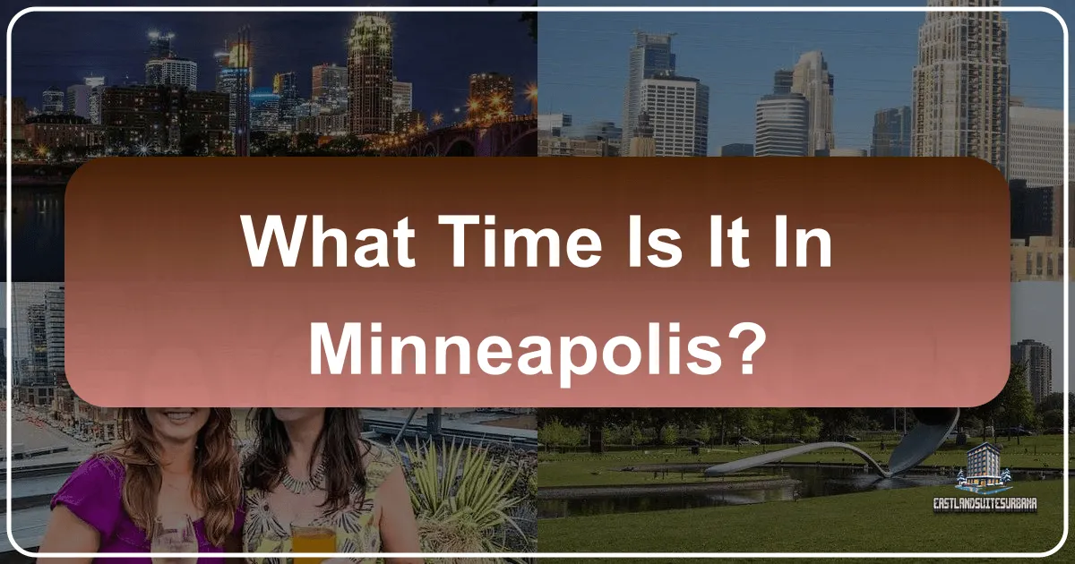 What Time Is It In Minneapolis?