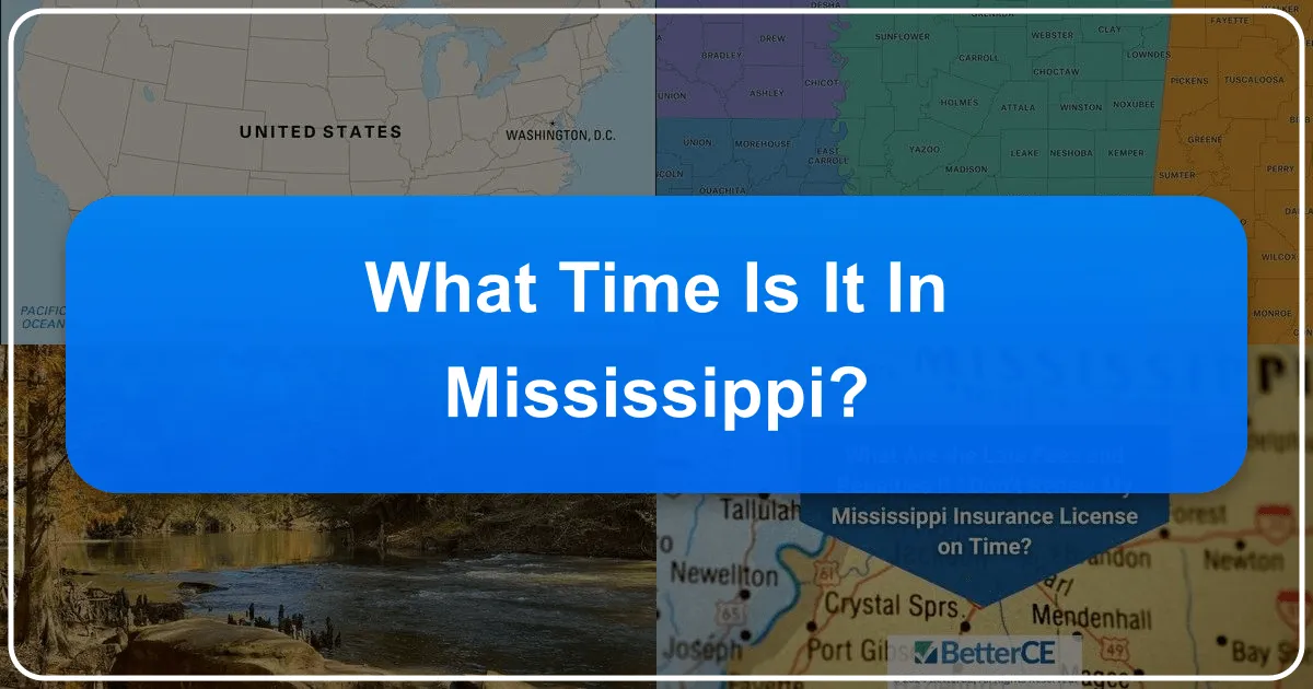 what time is it in mississippi