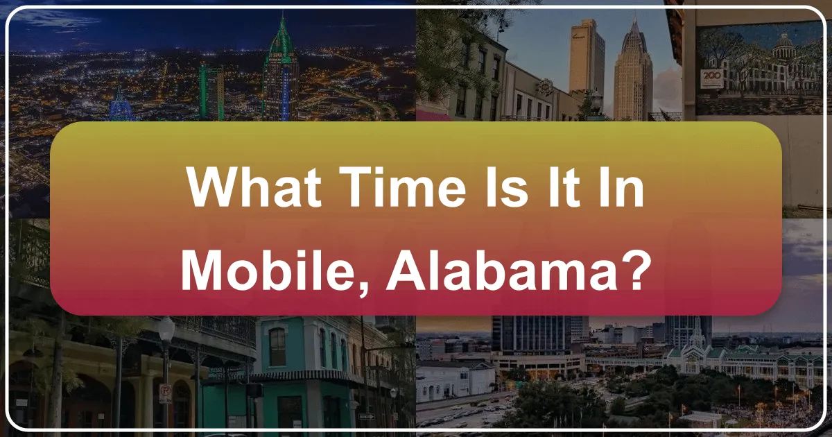 what time is it in mobile alabama