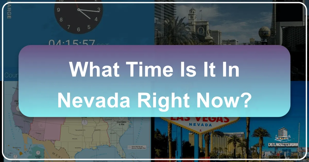 What Time Is It in Nevada Right Now?