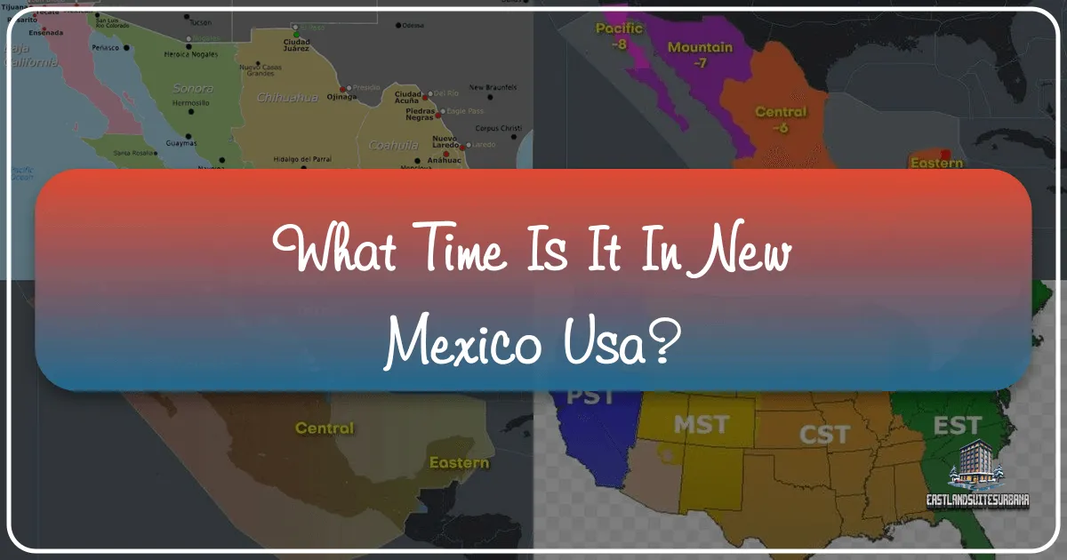 What Time Is It In New Mexico Usa?