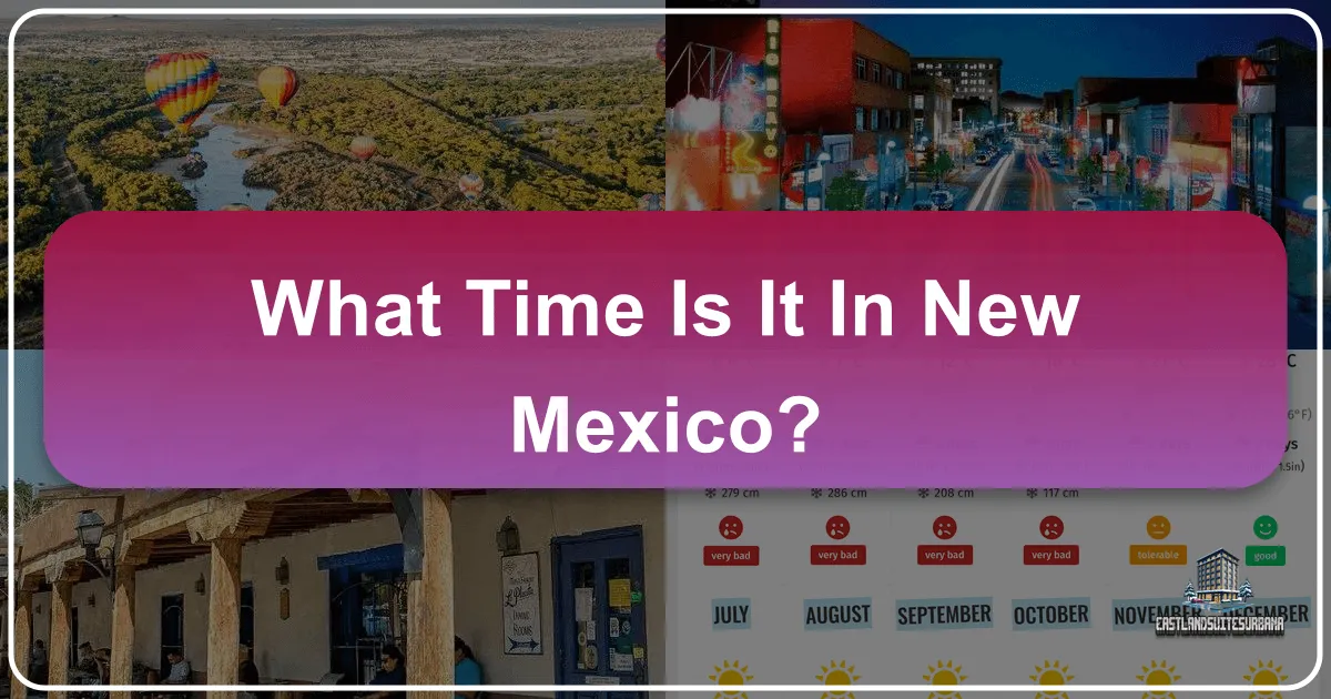 What Time Is It In New Mexico? Navigating Your Visit to the Land of Enchantment