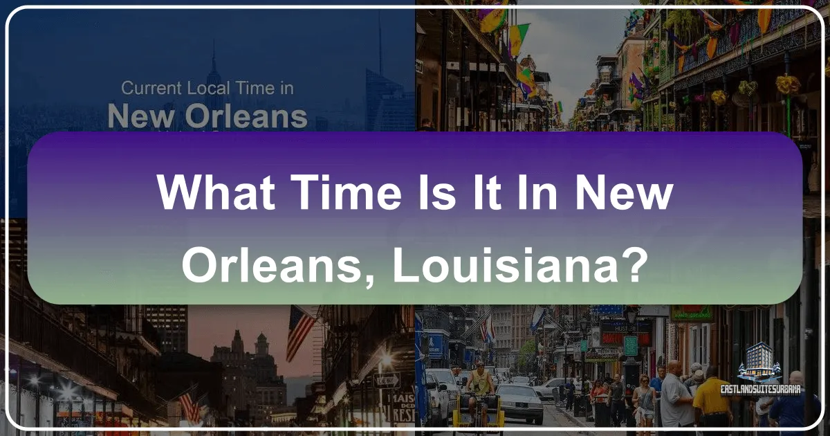 What Time Is It In New Orleans, Louisiana?