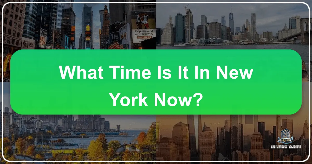 what time is it in new york now