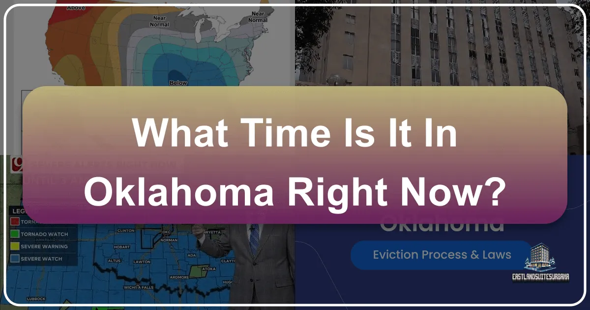 What Time Is It In Oklahoma Right Now?