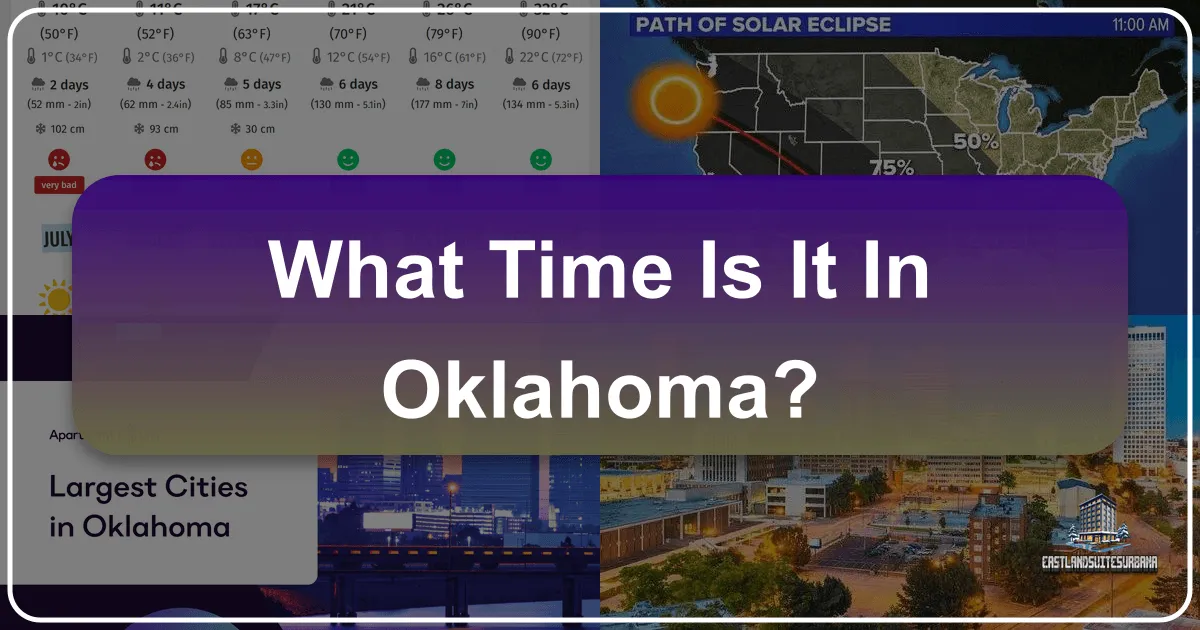 What Time Is It in Oklahoma?