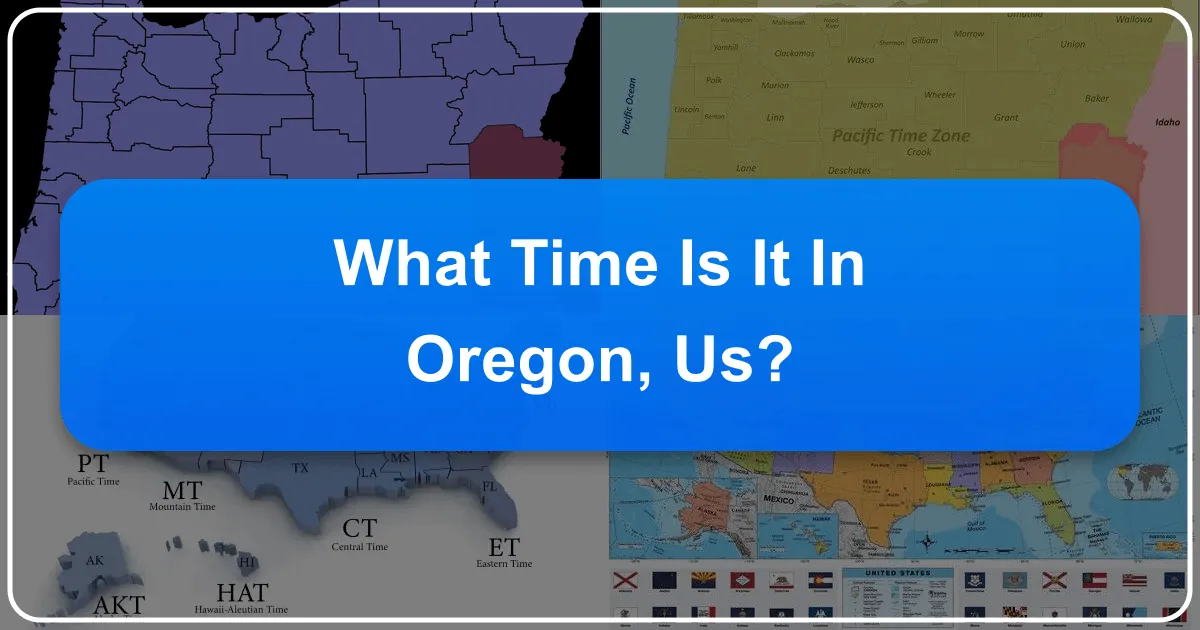 what time is it in oregon us
