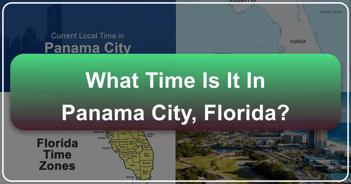 What Time Is It In Panama City Florida?
