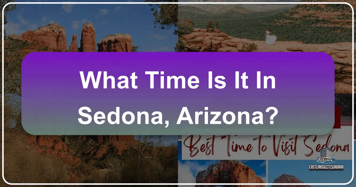 What Time Is It In Sedona Arizona