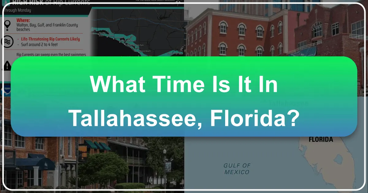 What Time Is It In Tallahassee, Florida?