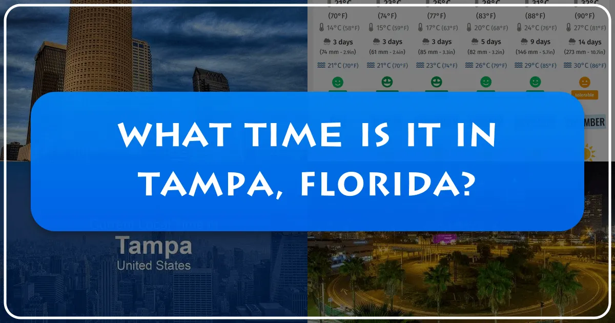 What Time Is It In Tampa, Florida