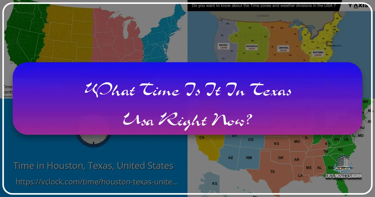 What Time Is It in Texas, USA Right Now? A Traveler's Essential Guide