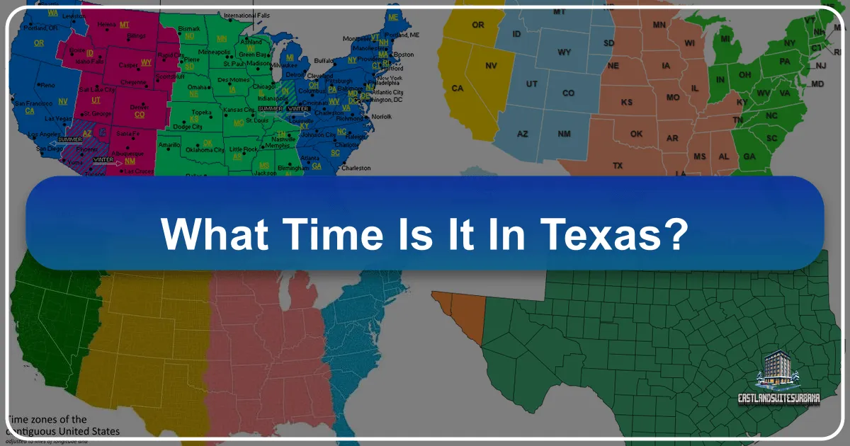 what time it is in texas