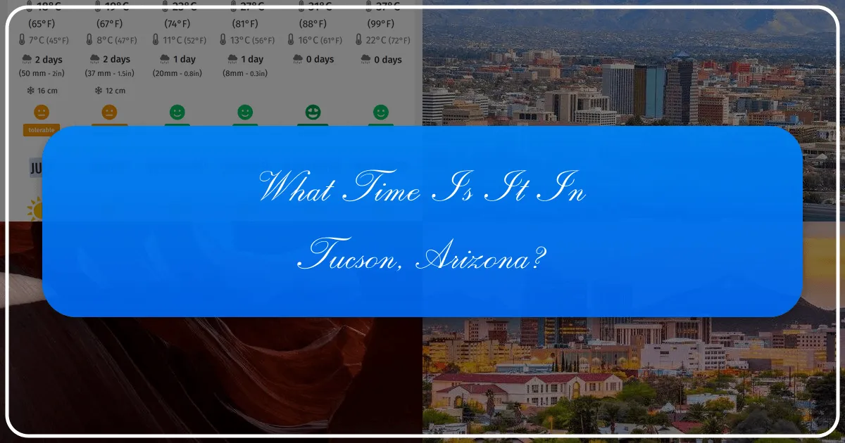 What Time Is It In Tucson, Arizona?