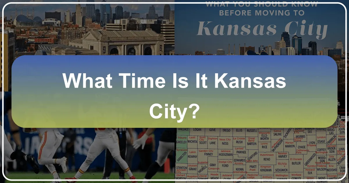 What Time Is It, Kansas City? Unlocking Your Perfect Visit