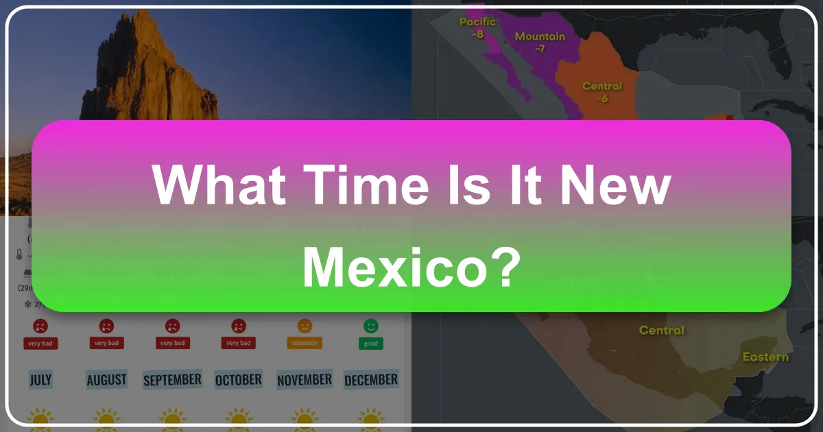 What Time Is It New Mexico: A Journey Through the Land of Enchantment