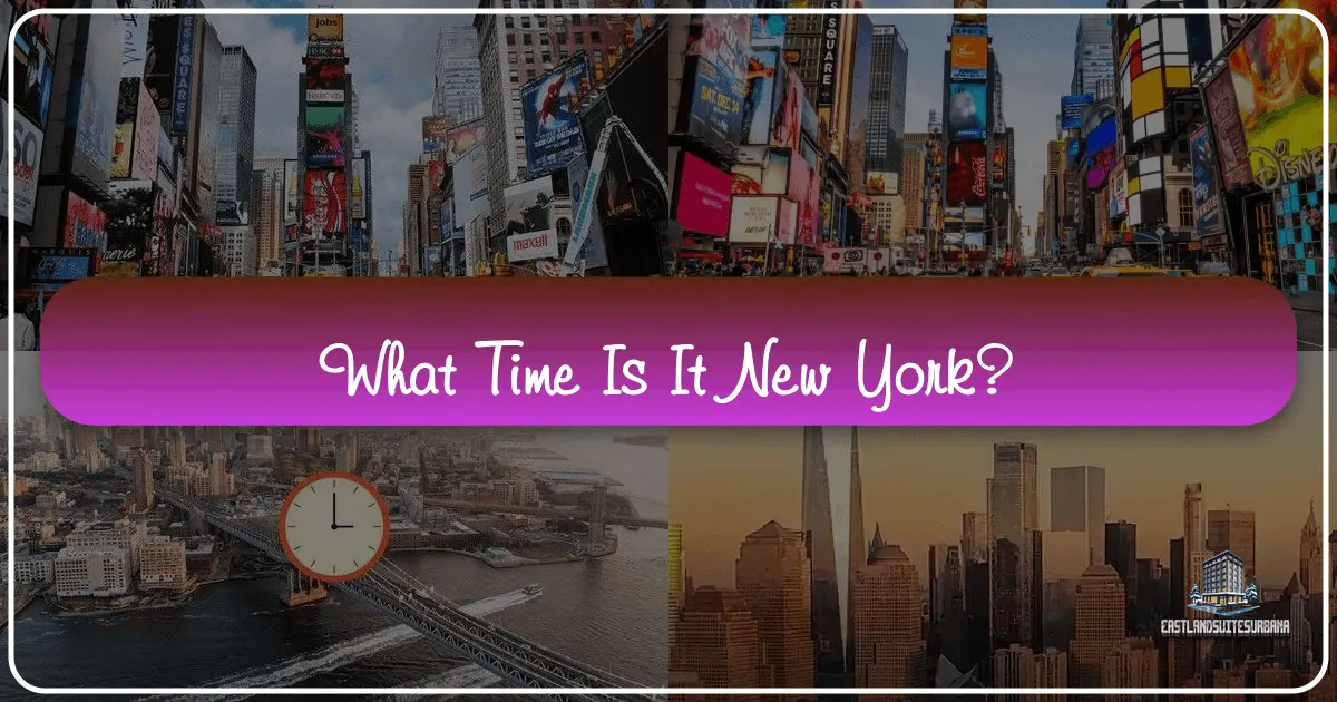 What Time It Is New York: Navigating the Rhythms of the Empire State