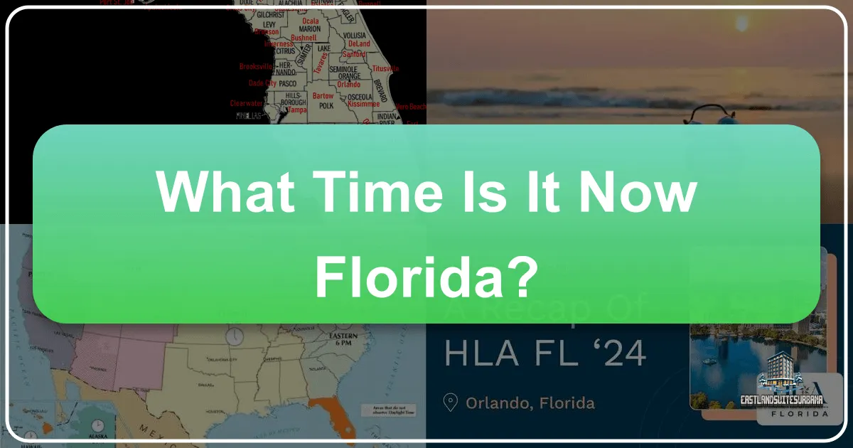 What Time Is It Now, Florida? Navigating the Sunshine State's Dual Time Zones for the Savvy Traveler